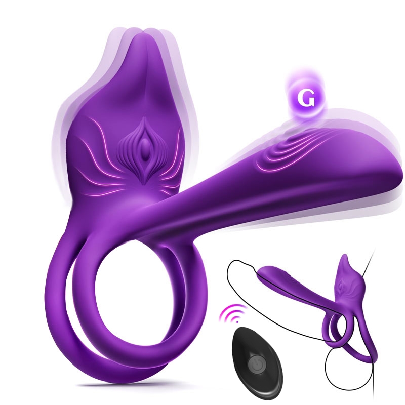 🏷 Enchanted Girl Luxe Smart Vibrating Ring – App-Controlled Pleasure for Couples 💫