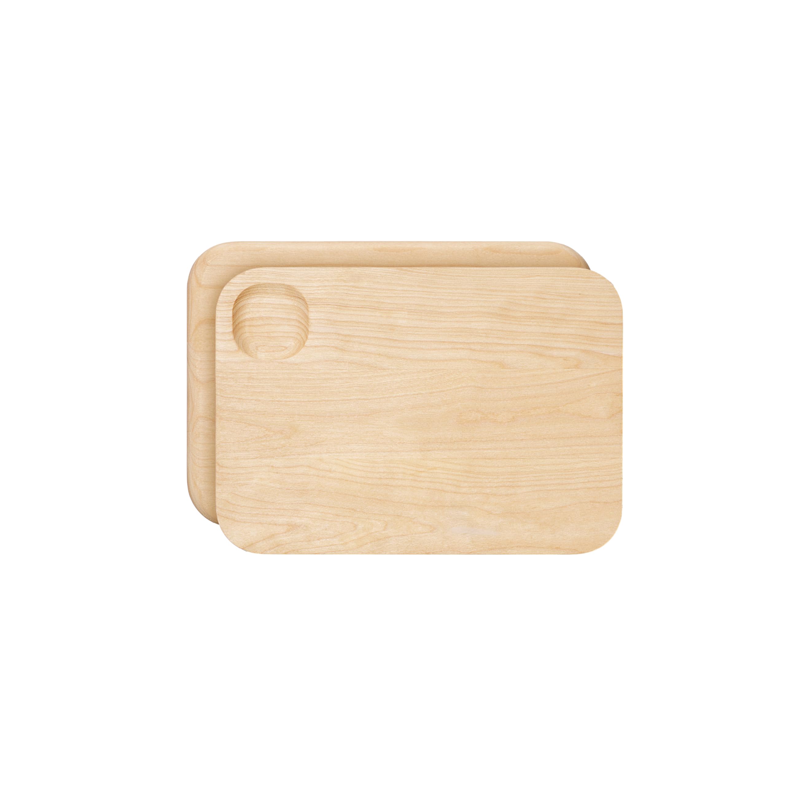 Double-Sided Wooden Cutting Board