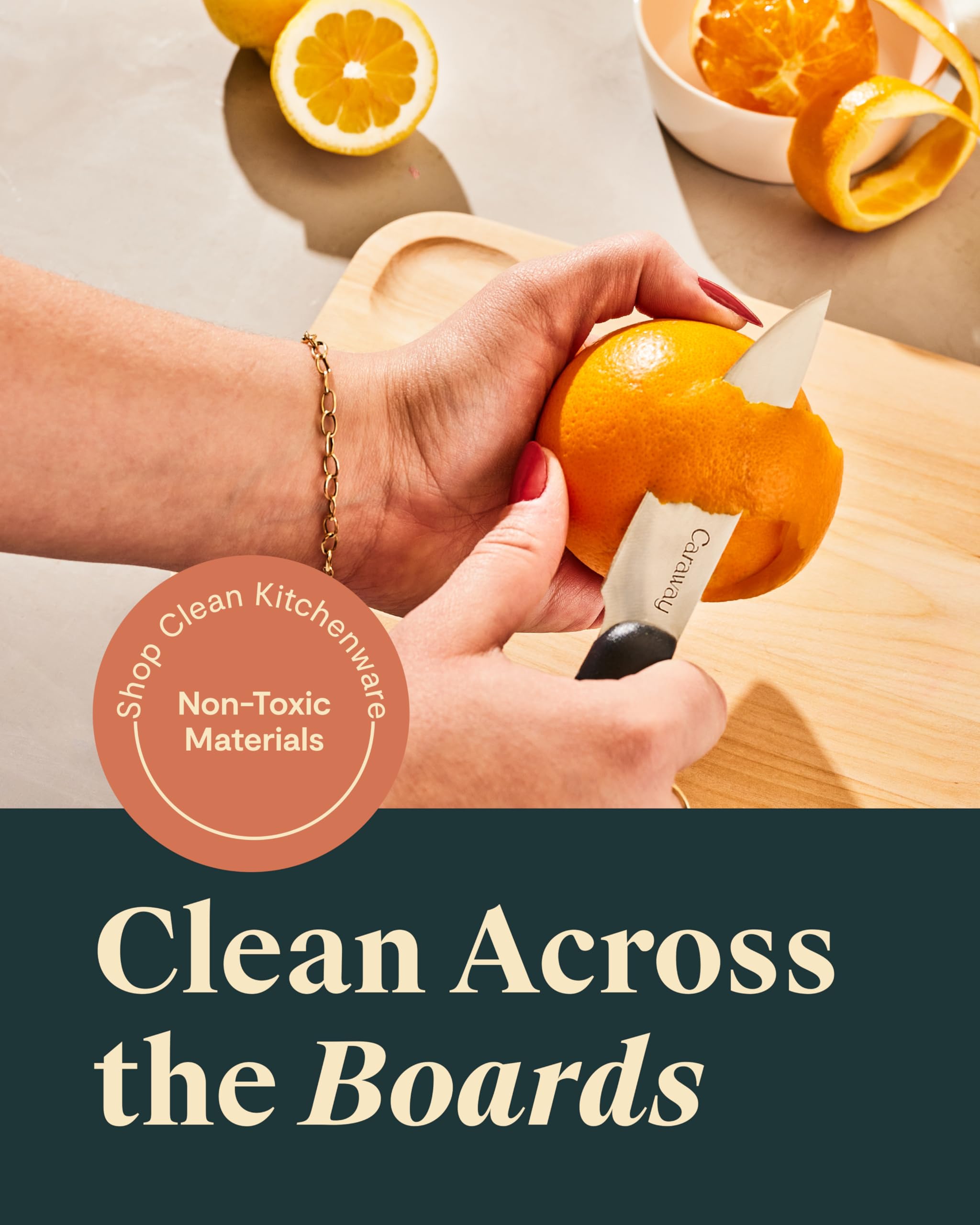 Double-Sided Wooden Cutting Board