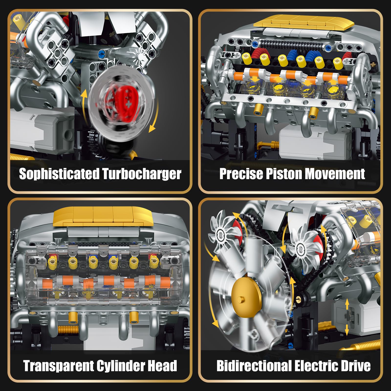 V8 Car Engine Building Kit 🔥Hot Sale - 49% off 🔥